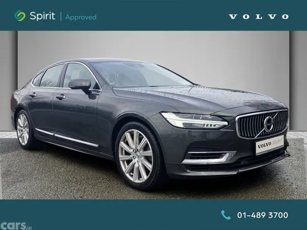 Volvo S90 Saloon, Petrol Hybrid, 2020, Grey
