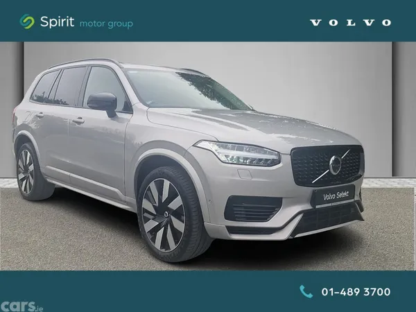 Volvo XC90 SUV, Petrol Plug-in Hybrid, 2025, Silver