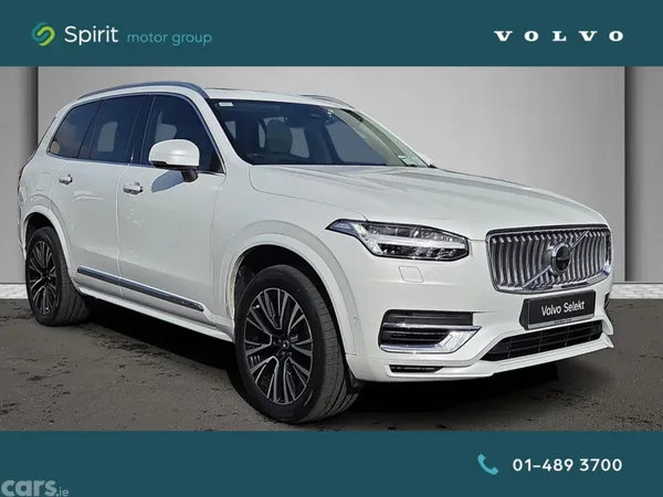 Volvo XC90 MPV, Petrol Plug-in Hybrid, 2022, White
