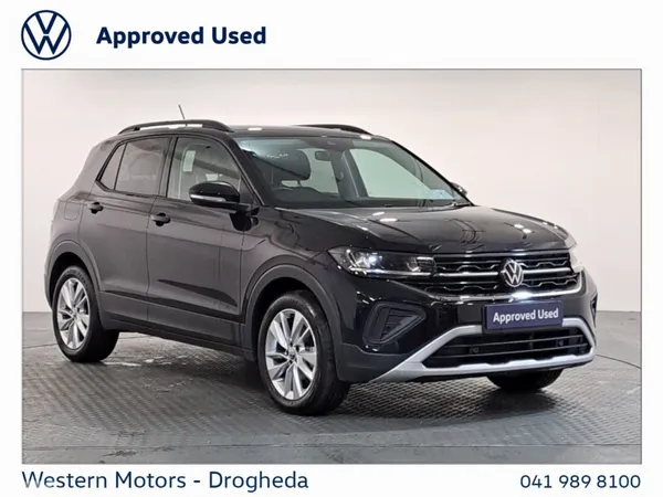 Volkswagen T-Cross SUV, Petrol, 2026, Black