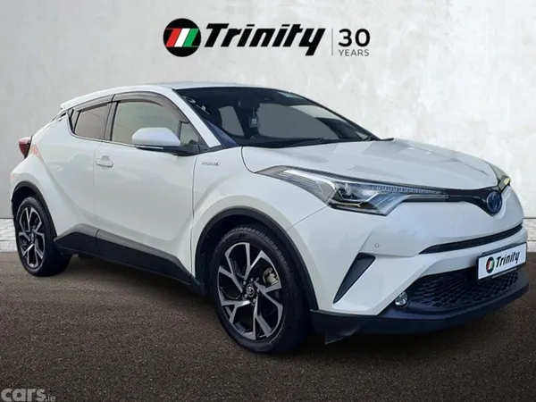 Toyota C-HR Saloon, Petrol Hybrid, 2019, White