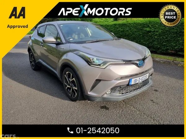 Toyota C-HR Hatchback, Petrol Hybrid, 2018, Silver
