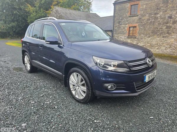 Volkswagen Tiguan SUV, Diesel, 2014, Blue