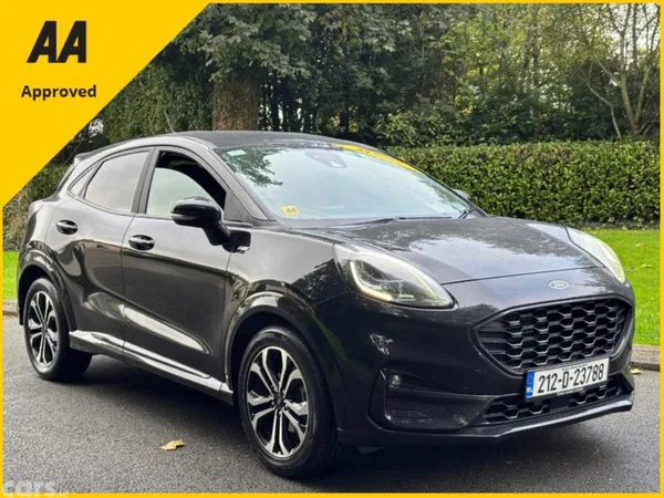 Ford Puma MPV, Petrol Hybrid, 2021, Black
