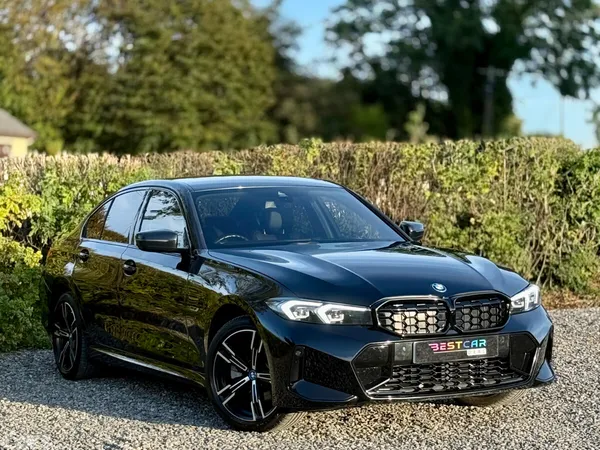 BMW 3-Series Saloon, Petrol Hybrid, 2023, Black