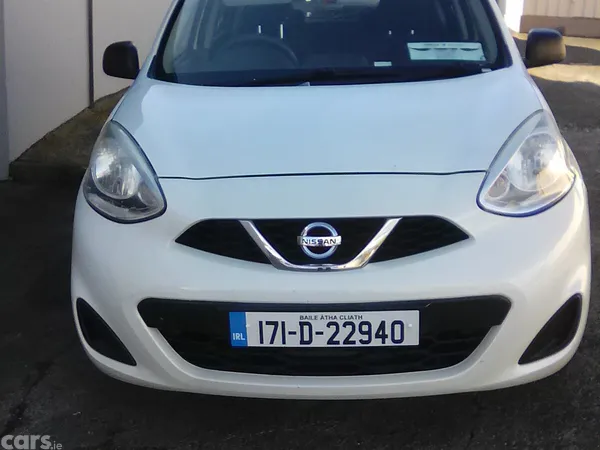 Nissan Micra Hatchback, Petrol, 2017, White