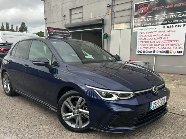 Volkswagen Golf Hatchback, Petrol, 2022, Blue