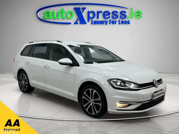 Volkswagen Golf Estate, Diesel, 2019, White