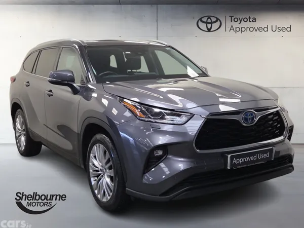 Toyota Highlander SUV, Petrol Hybrid, 2022, Grey