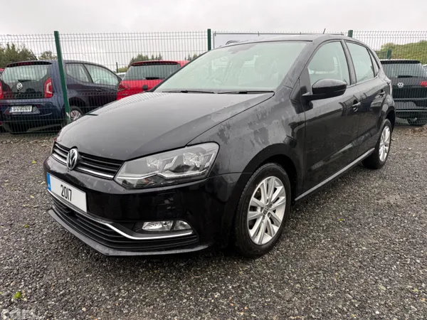 Volkswagen Polo Hatchback, Petrol, 2017, Black