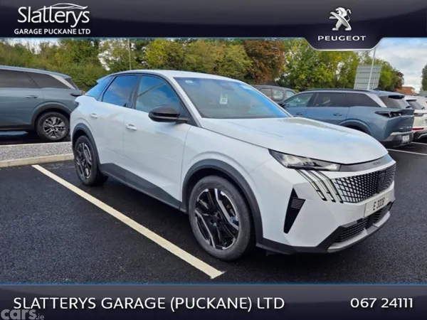 Peugeot 3008 SUV, Electric, 2024, White