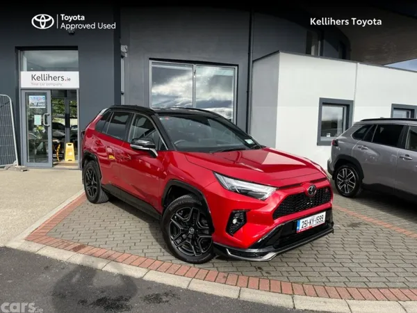 Toyota RAV4 Estate, Petrol Plug-in Hybrid, 2025, Red
