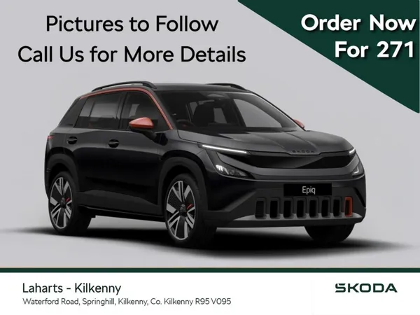 Skoda Epiq SUV, Electric, 2026, Black