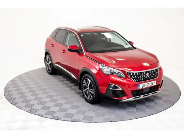 Peugeot 3008 SUV, Diesel, 2020, Red