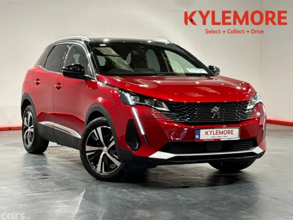 Peugeot 3008 SUV, Petrol Hybrid, 2023, Red