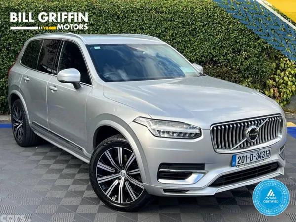 Volvo XC90 Estate, Petrol Plug-in Hybrid, 2020, Silver