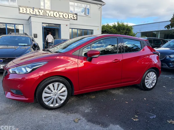 Nissan Micra Hatchback, Petrol, 2021, Red