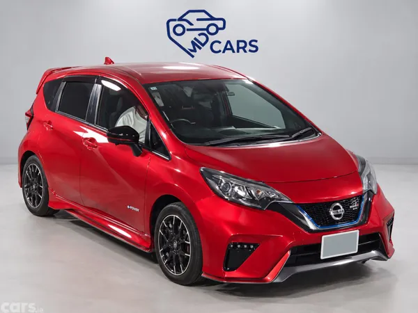 Nissan Note Hatchback, Petrol Hybrid, 2017, Red