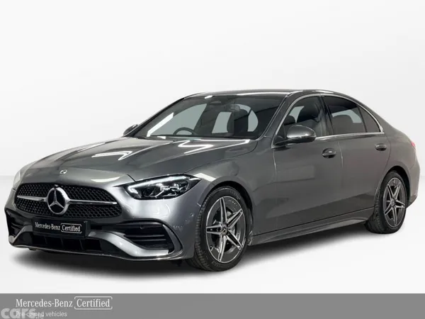 Mercedes-Benz C-Class Saloon, Petrol Hybrid, 2023, Grey
