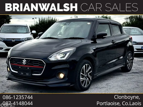 Suzuki Swift Hatchback, Petrol Hybrid, 2021, Black