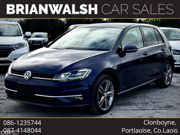 Volkswagen Golf Hatchback, Diesel, 2019, Blue
