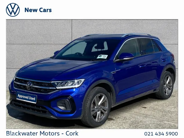 Volkswagen T-Roc SUV, Petrol, 2023, Blue