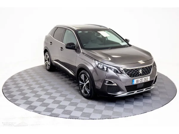 Peugeot 3008 SUV, Petrol, 2018, Grey