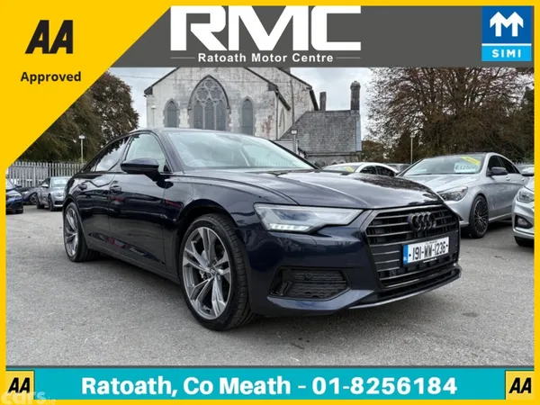 Audi A6 Saloon, Diesel, 2019, Blue