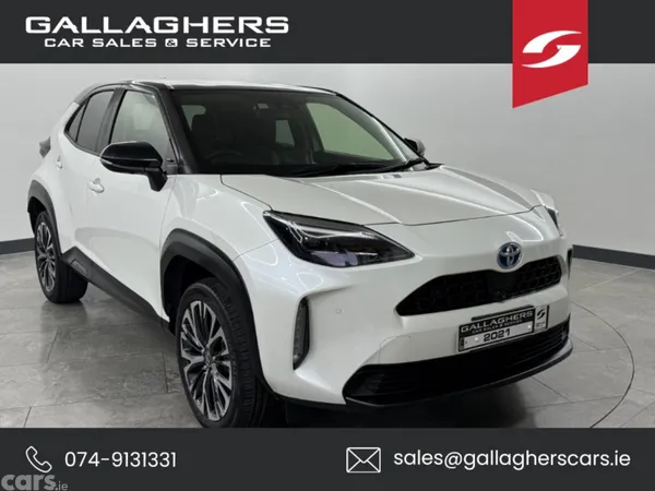 Toyota Yaris Cross SUV, Petrol Hybrid, 2021, White