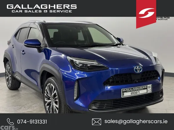 Toyota Yaris Cross SUV, Petrol Hybrid, 2021, Blue