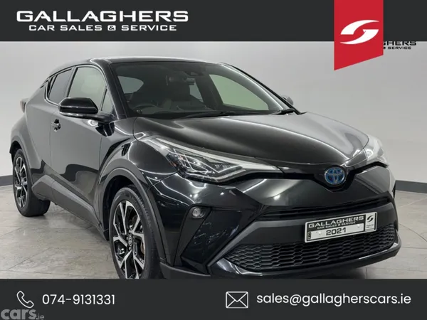 Toyota C-HR SUV, Petrol Hybrid, 2021, Black