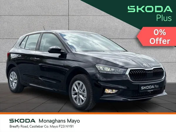 Skoda Fabia Hatchback, Petrol, 2026, Black