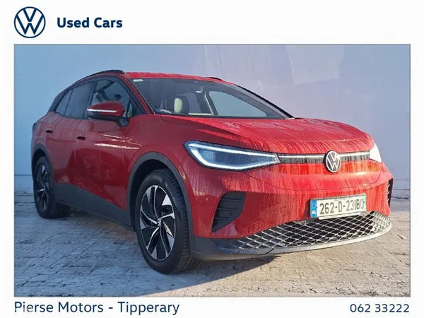 Volkswagen ID.4 Estate, Electric, 2026, Red