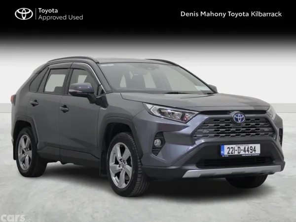 Toyota RAV4 SUV, Petrol Hybrid, 2022, Grey