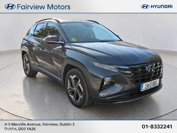 Hyundai Tucson SUV, Petrol Hybrid, 2024, Blue