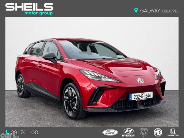 MG MG4 Hatchback, Electric, 2023, Red