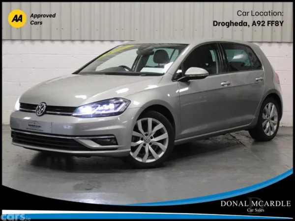 Volkswagen Golf Hatchback, Petrol, 2018, Silver