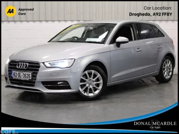 Audi A3 Hatchback, Petrol, 2016, Silver