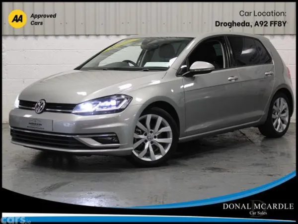 Volkswagen Golf Hatchback, Petrol, 2018, Gold