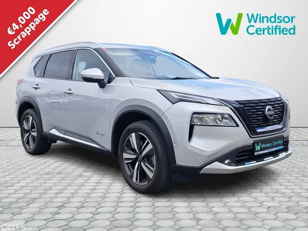 Nissan X-Trail SUV, Petrol Hybrid, 2024, Silver