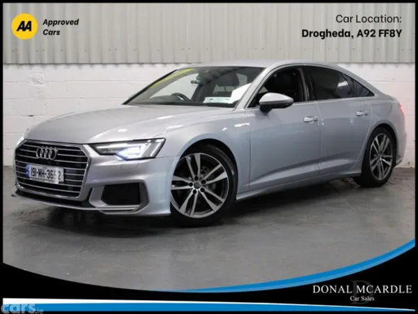Audi A6 Saloon, Diesel, 2019, Silver
