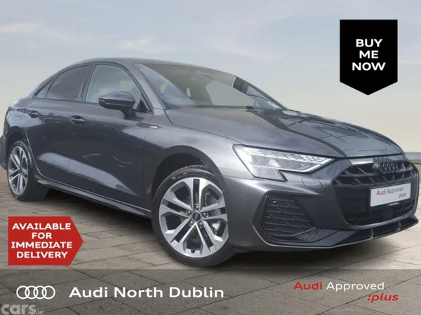 Audi A3 Saloon, Petrol, 2026, Grey