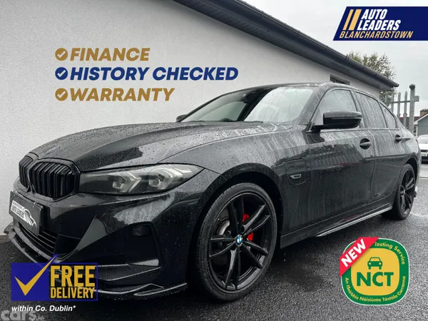 BMW 3-Series Saloon, Petrol Plug-in Hybrid, 2023, Black