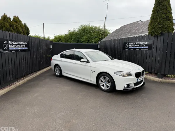 BMW 5-Series Saloon, Diesel, 2016, White