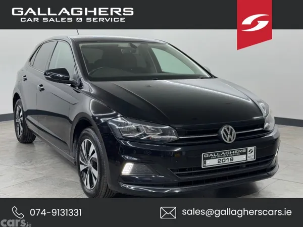 Volkswagen Polo Hatchback, Petrol, 2019, Black