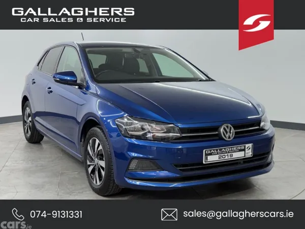 Volkswagen Polo Hatchback, Petrol, 2019, Blue