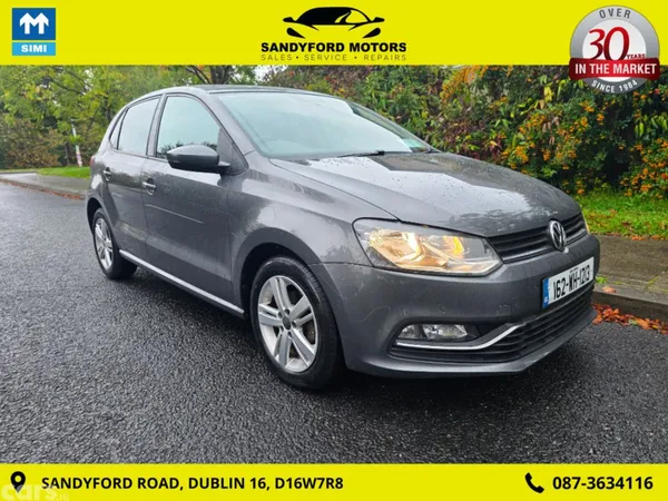Volkswagen Polo Hatchback, Petrol, 2016, Grey