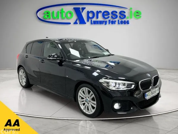 BMW 1-Series Hatchback, Diesel, 2017, Black