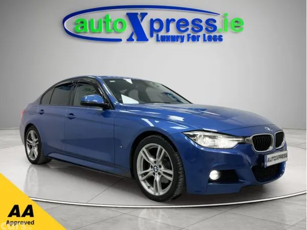 BMW 3-Series Saloon, Petrol Plug-in Hybrid, 2018, Blue