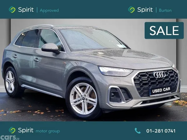 Audi Q5 SUV, Petrol Plug-in Hybrid, 2023, Grey
